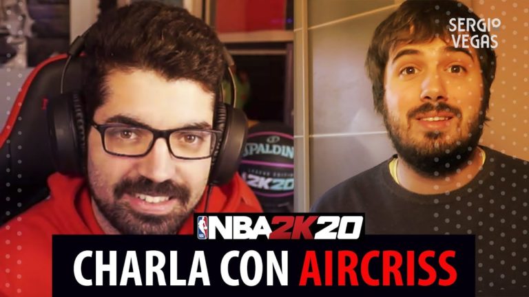 SergioBasket_vlogs.NBA 2K20,crear contenido para youtube y mucho baloncesto.Entrevista a Aircriss