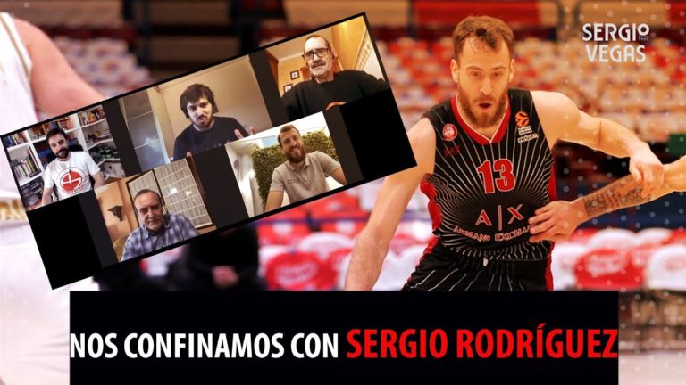 SergioBasket_vlogs.Sergio Rodríguez,jugador de Olimpia Milán,ex-Real Madrid y en NBA, en Confinados sin basket [EP10]