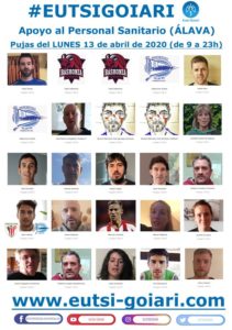 El libro Memoria Baskonista en la subasta benéfica Eutsi Goiari