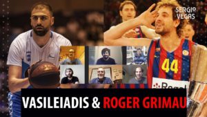 SergioBasket_vlogs. Kostas Vasileiadis y Roger Grimau iconos del Bilbao Basket en Confinados sin basket  [EP18]