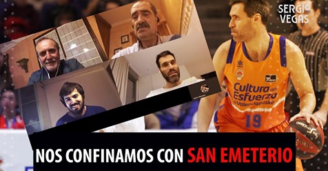 San Emeterio en Confinados sin Basket [EP7],selección española y Valencia Basket