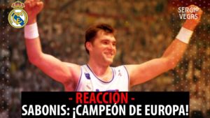 SergioBasket_vlogs. Real Madrid-Arvydas Sabonis