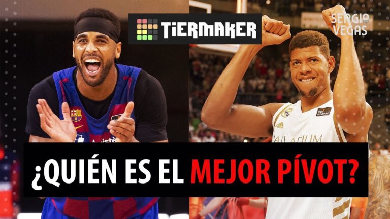 SergioBasket_vlogs.Real Madrid o F.C Barcelona ¿Quién tiene al mejor center de la Euroliga? Tiermaker