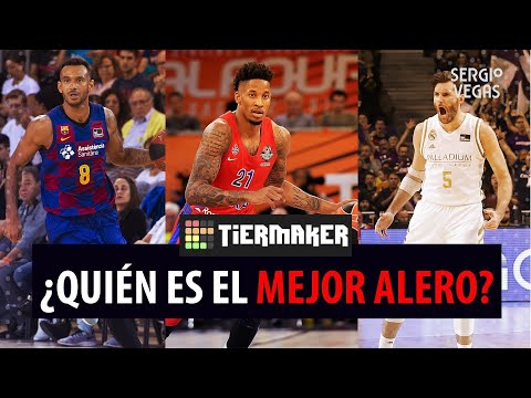 SergioBasket_vlogs.Real Madrid,F.C Barcelona o CSKA ¿Quién tiene al mejor alero de la Euroliga? Tiermaker.