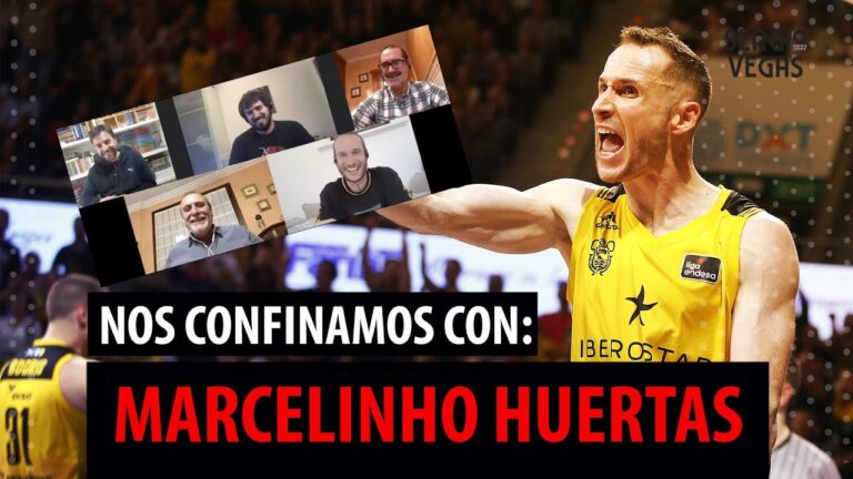 SergioBasket_vlogs.Marcelinho Huertas,icono del Baskonia y del F.C Barcelona en Confinados sin basket [EP21]