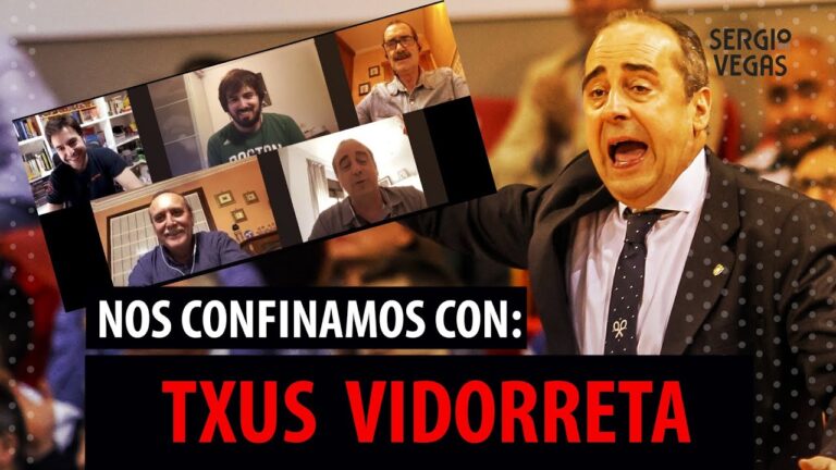 SergioBasket_vlogs.Txus Vidorreta,entrenador de Iberostar Tenerife en Confinados sin basket [EP27]