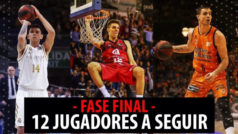 SergioBasket_vlogs.12 jugadores clave en el Torneo Final ACB.¿Son de Real Madrid,F.C Barcelona o Baskonia?