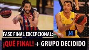SergioBasket_vlogs.Baskonia gana a Unicaja y en un final de locura.Barcelona primero del Grupo A.Fase Final Liga ACB.