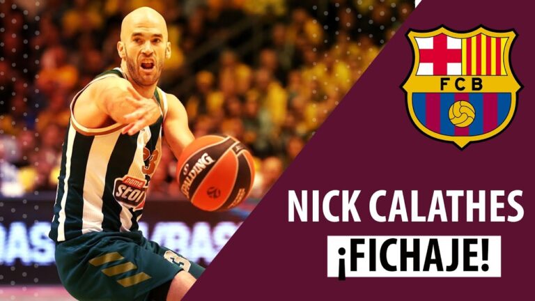 SergioBasket_vlogs.FC Barcelona ficha a Nick Calathes.¿Es el base que necesita Sarunas Jasikevicius?