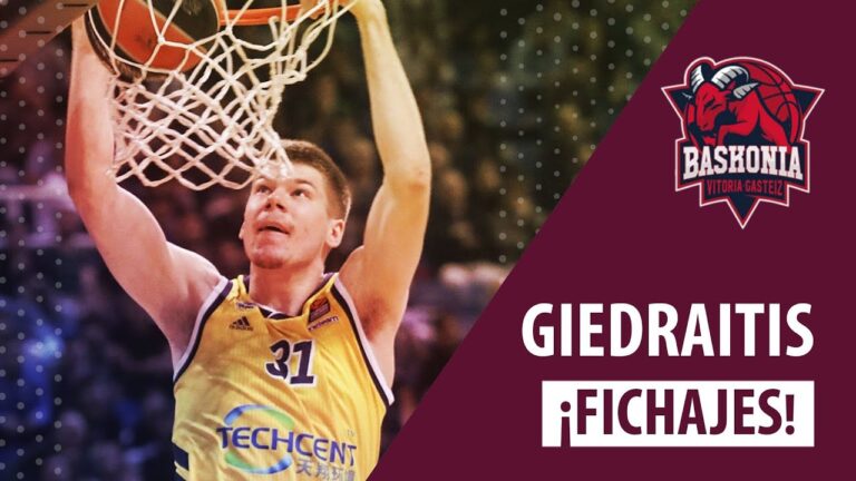 SergioBasket_vlogs.Baskonia ficha a Rokas Giedraitis.¿La nueva estrella?¿Cómo juega?¿Encaja con Dusko Ivanovic?