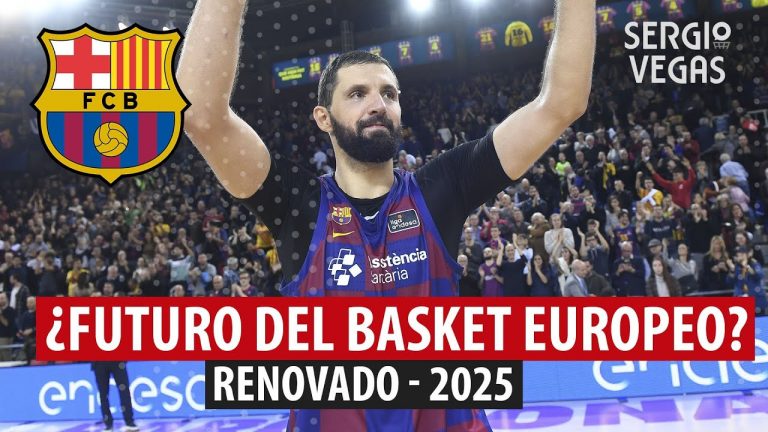 SergioBasket_vlogs. Nikola Mirotic renueva con el FC Barcelona hasta 2025