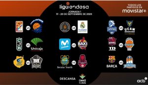 Publicado el calendario de la Liga ACB 20/21
