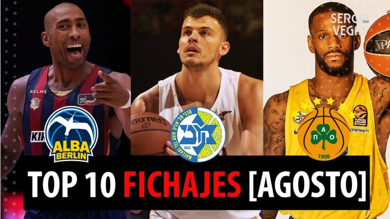SergioBasket_vlogs. Top 10 fichajes de Euroliga en Agosto.