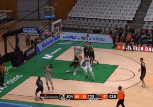 Derrotas del Baskonia en el último segundo en la Liga ACB.