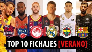 SergioBasket_vlogs. El Top 10 de los mejores fichajes del verano en Europa