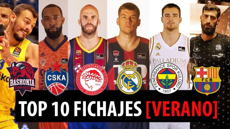 SergioBasket_vlogs. El Top 10 de los mejores fichajes del verano en Europa
