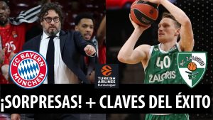 SergioBasket_vlogs.Zalgiris y Bayern ¿Cuáles son las claves de su éxito?