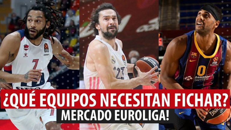 SergioBasket_vlogs. Mercado Euroliga:¿Qué equipos necesitan fichar?