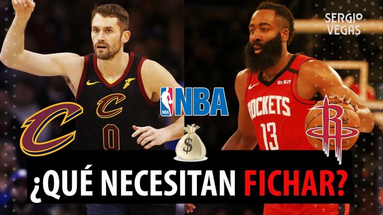 SergioBasket_vlogs.NBA: ¿Qué necesitan fichas Houston Rockets y Cleveland Cavaliers?
