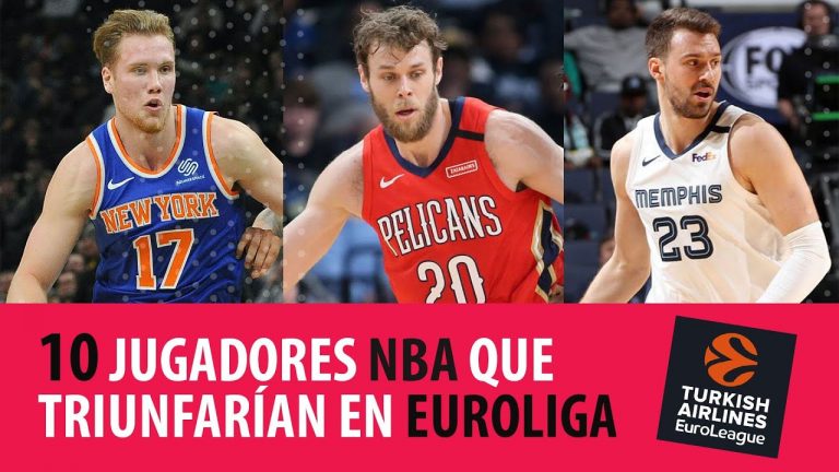 SergioBasket_vlogs. 10 jugadores de la NBA que triunfarían en la Euroliga.