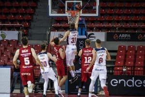 Liga ACB J16. Casademont Zaragoza 89-92 TD Systems Baskonia