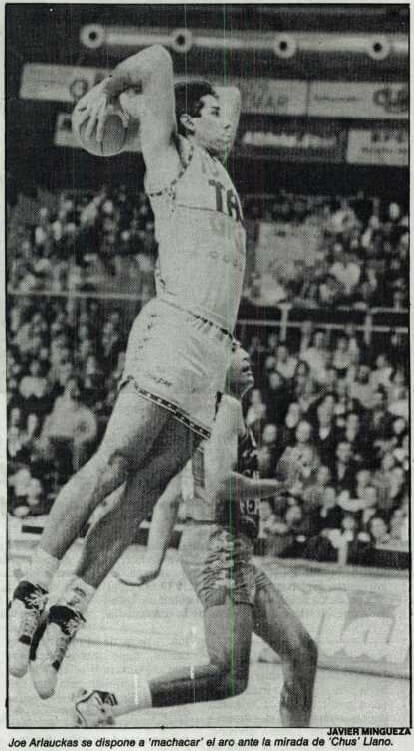 Joe Arlauckas ante el CSF 90/91