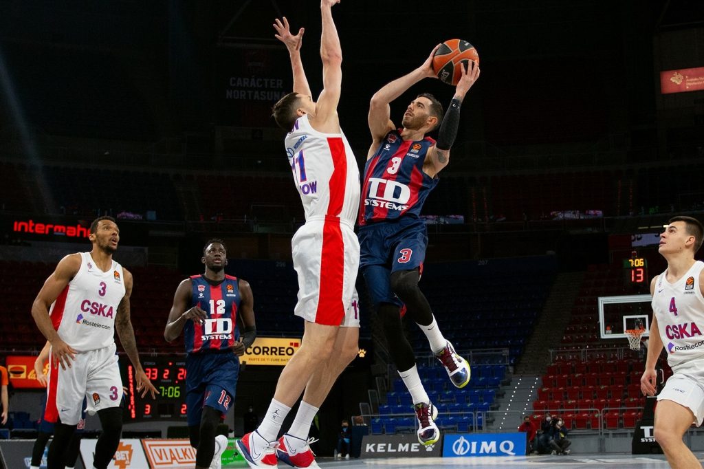 Luca Vildoza ante CSKA