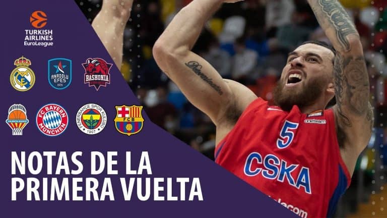 SergioBasket_vlogs.Las notas de la primera vuelta en la Euroliga