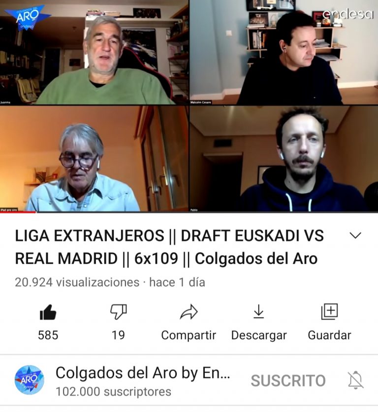 Mención a la web en Colgados del Aro