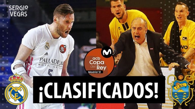 SergioBasket_vlogs. Retransmisión Semifinal Copa del Rey: Real Madrid – Lenovo Tenerife
