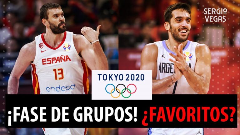 SergioBasket_vlogs. Sorteo de la fase de Grupos de Tokyo 2020