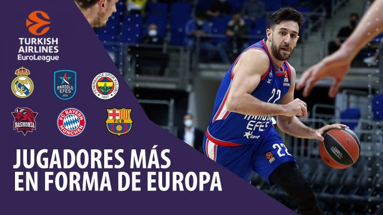 SergioBasket_vlogs. Los 10 jugadores más en forma de la Euroliga