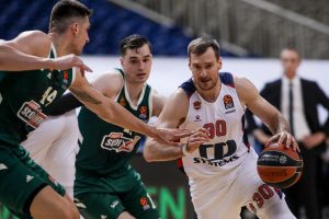 Euroliga J32.Panathinaikos 82–97 TD Systems Baskonia