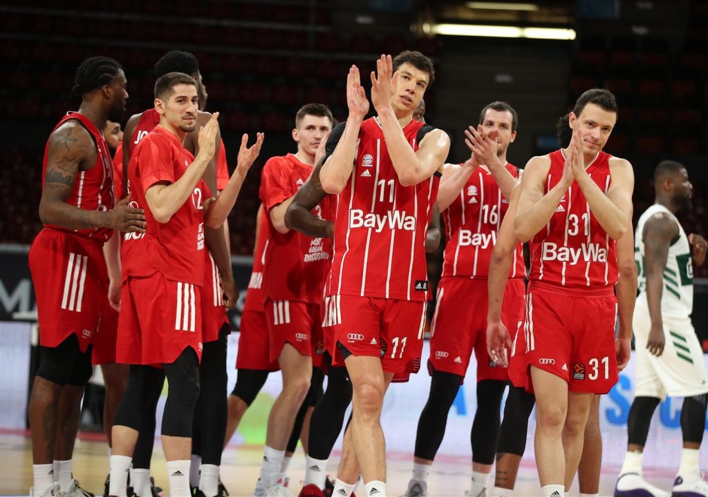 Bayern en su último partido de Euroliga