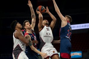 Euroliga J31. TD Systems Baskonia 86-69 AX Armani Exchange Olimpia Milán
