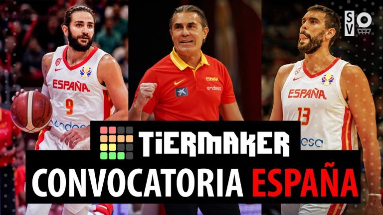 SergioBasket_vlogs. Tiermaker convocatoria de la Selección Española