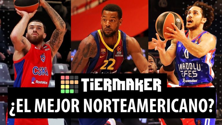 SergioBasket_vlogs. Tiermarker: ¿Quién es el mejor norteamericano de la Euroliga?
