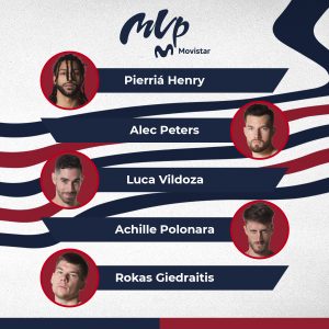 Comienza la votación para el MVP Movistar de la Liga ACB 20/21