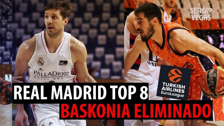 SergioBasket_vlogs. Euroliga: Baskonia eliminado, Real Madrid clasificado y Valencia Basket a la espera