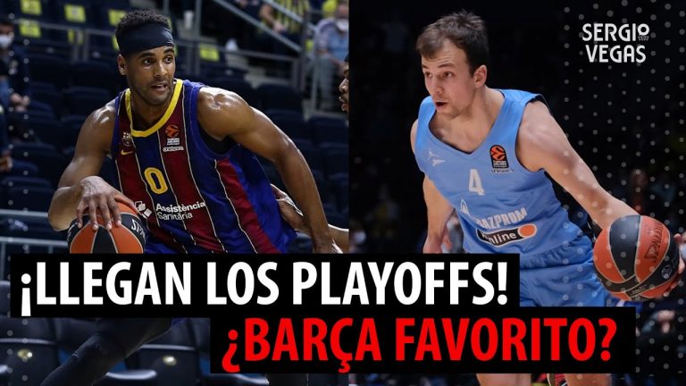 SergioBasket_vlogs. Playoffs de Euroliga: Previa de las series FC Barcleona – Zenit y CSKA-Fenerbahçe.