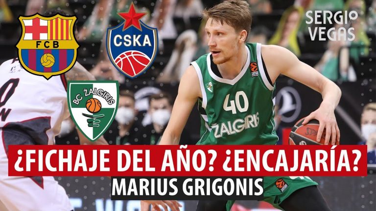 SergioBasket_vlogs. ¿CSKA ficha a Marius Grigonis?