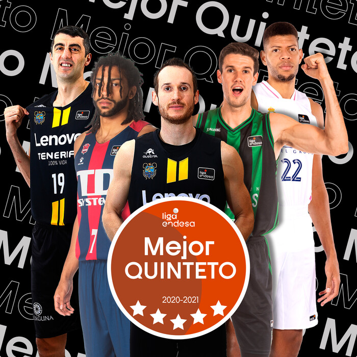 Pierria Henry y Rokas Giedraitis en los dos mejores quintetos de la Liga ACB