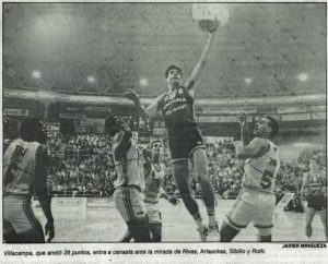 Temporada 90/91. Liga ACB J14. Taugrés Baskonia 68-67 Montigalá Joventut