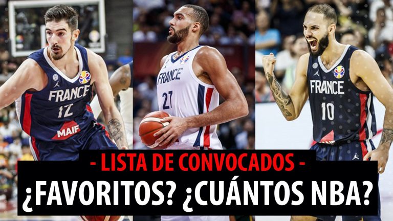 SergioBasket_vlogs. Lista de convocados de Francia para los Juegos Olímpicos