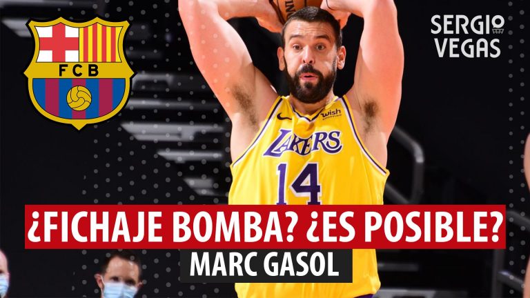 SergioBasket_vlogs. Marc Gasol, ¿fichaje bomba del Barça?