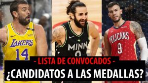 SergioBasket_vlogs. Lista de convocados de España para los Juegos Olímpicos