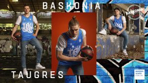 La línea “Baskonia Classics” tiene nueva camiseta. La azul celeste de la temporada 92/93