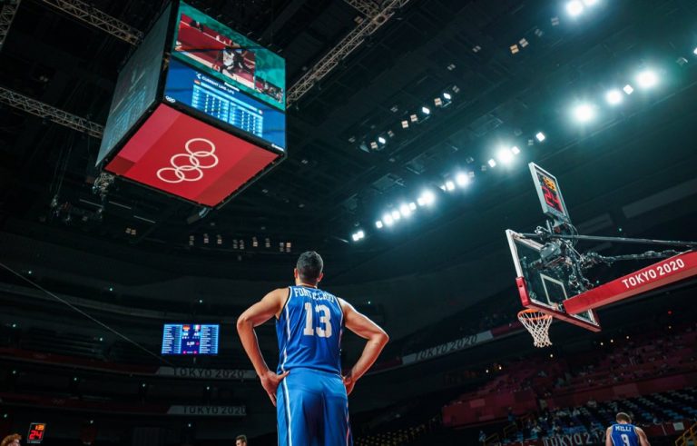 Simone Fontecchio debuta en los Juegos Olímpicos anotando 20 puntos a Alemania
