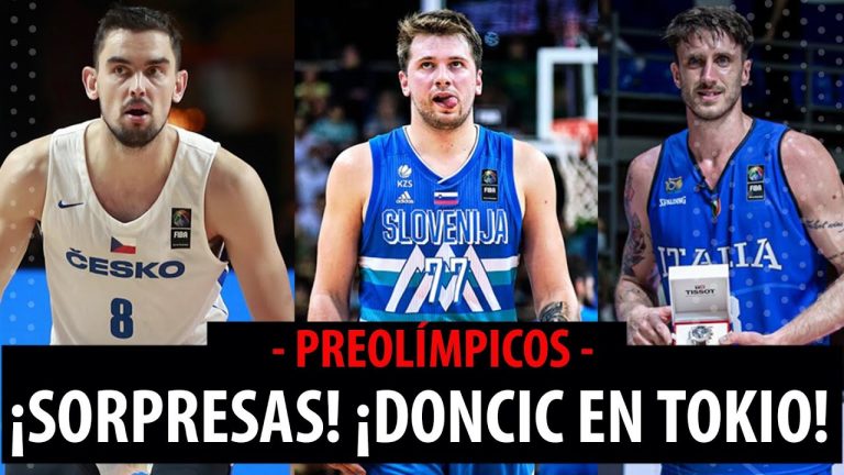 SergioBasket_vlogs. Eslovenia, Italia y República Checa jugarán los Juegos Olímpicos