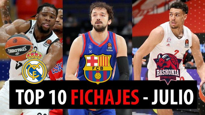 SergioBasket_vlogs. Top 10 fichajes de julio